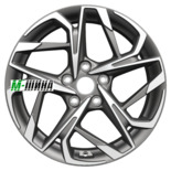 Диски Khomen Wheels Cross-Spoke 716 (ZV 17_Audi A4) 7x17/5x112 D66.6 ET49