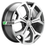 Диски Khomen Wheels KHW1710 (Chery tigo 7pro) 6.5x17/5x108 D60.1 ET33